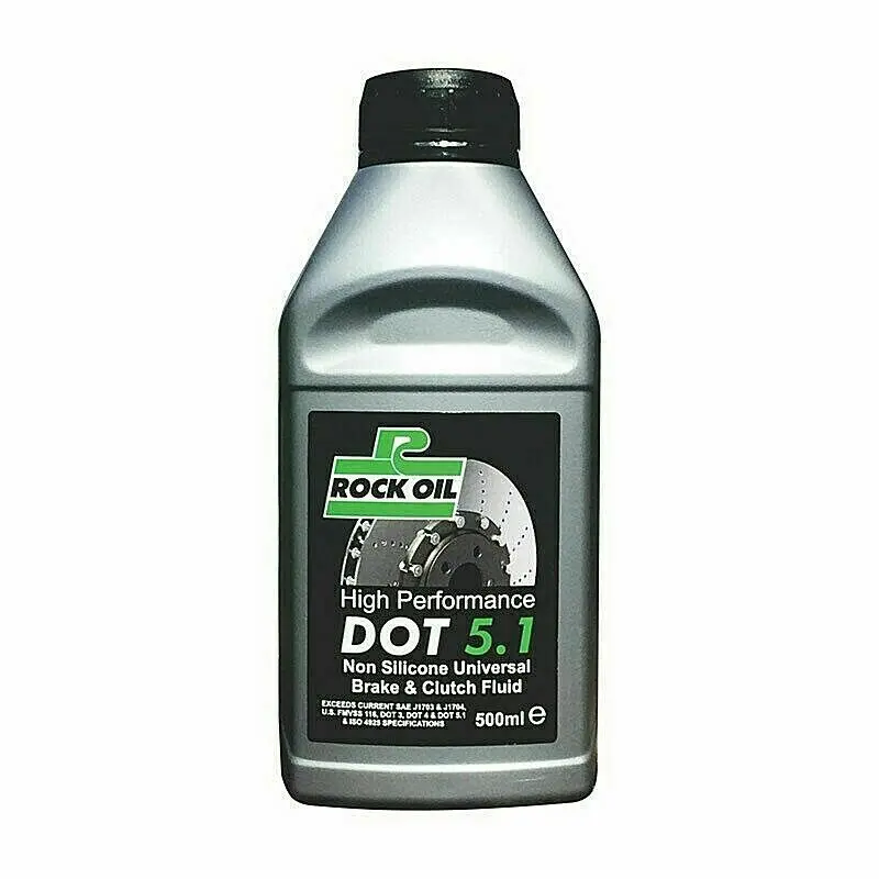Rock Oil Brake & Clutch Fluid Dot 5.1 500Ml 1