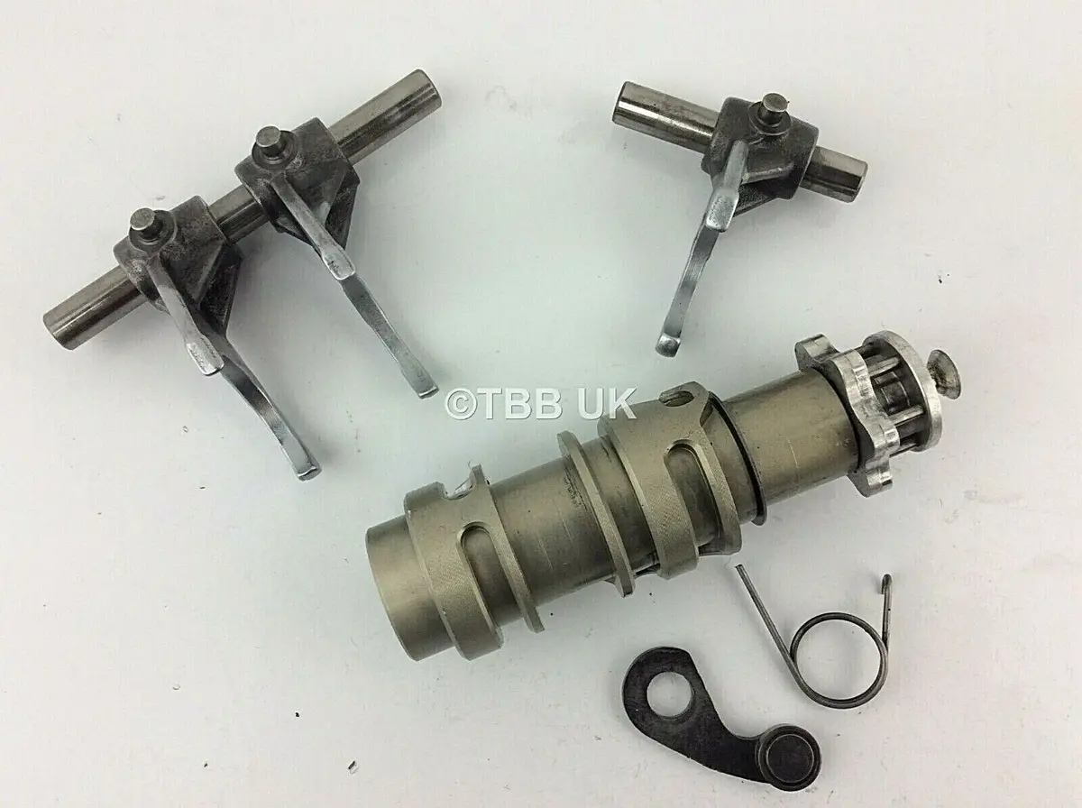 Beta Evo 2T Gearbox Selector Drum Assembly And Forks 1