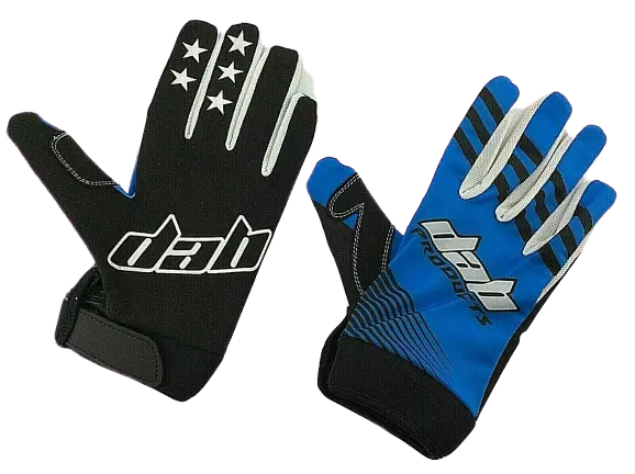 Dab Products Team Trials Gloves 1Pr Blue / Black 1