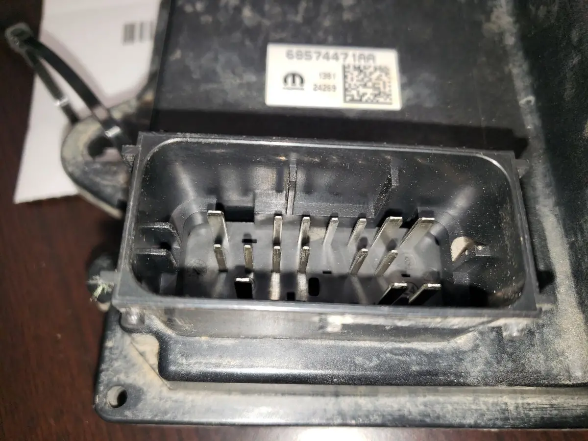 2021 Ram 2500 Active Vibration Cancel Control Module. Part Number 68574471Aa 2