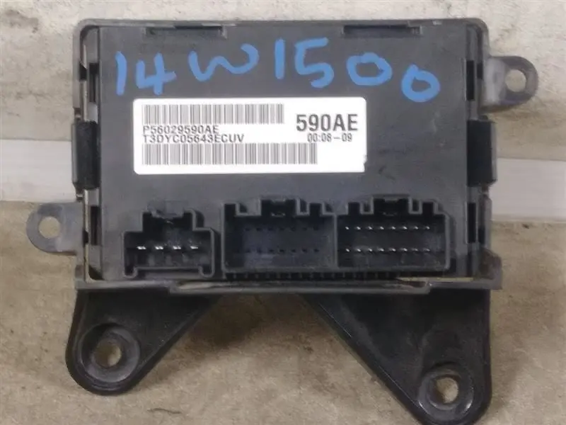 2014 Dodge Ram 1500 Trasnfer Case Control Module. Part Number 56029590Ae 1