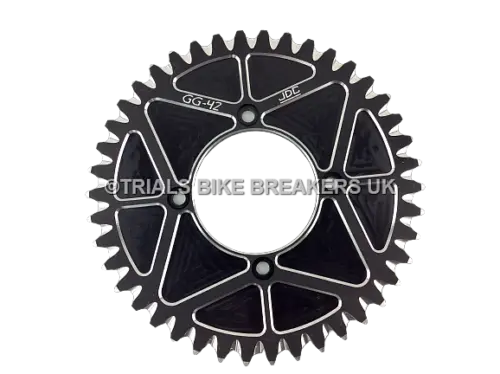 Jdc 4 Bolt Rear Fim Style Trials Sprocket 42T Teeth Black Gas Gas Beta Trs 4Rt 1