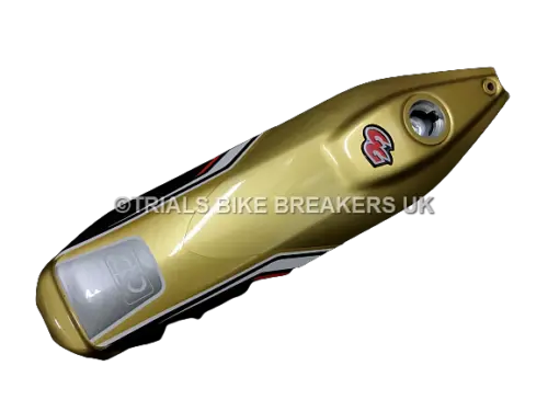 N.O.S 2002>2010 Gas Gas Pro Petrol Fuel Tank Gold Raga 1