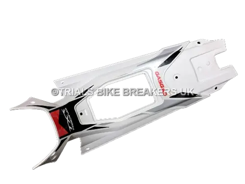 Genuine 2011> Gas Gas Pro Racing Upper Air Box Piece White With Sticker 1