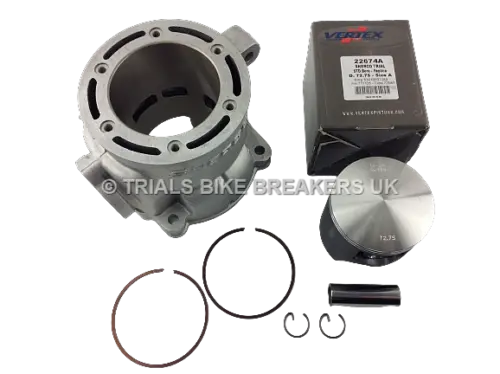 2005>2008 Sherco Trials St 250 Cylinder Barrel & Piston Kit 1