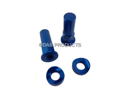 Dab Products Rim Lock Nuts & Washers Kit Blue Fantic Bsa Trs Montesa Aerial Trs 1