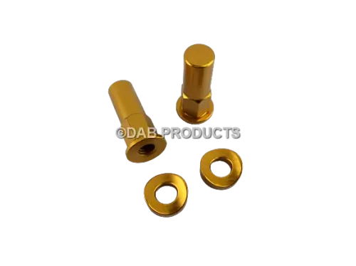 Dab Products Rim Lock Nuts & Washers Kit Gold Beta Fantic Bsa Trs Montesa Aerial 1