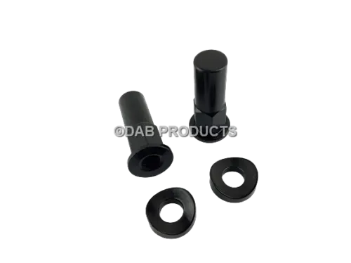 Dab Products Rim Lock Nuts & Washers Kit Black Beta Fantic Bsa Trs Montesa 1