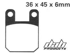 Dab Products Front/Rear Brake Pads Beta Gas Gas Montesa Fantic Yamaha Aprilla 2