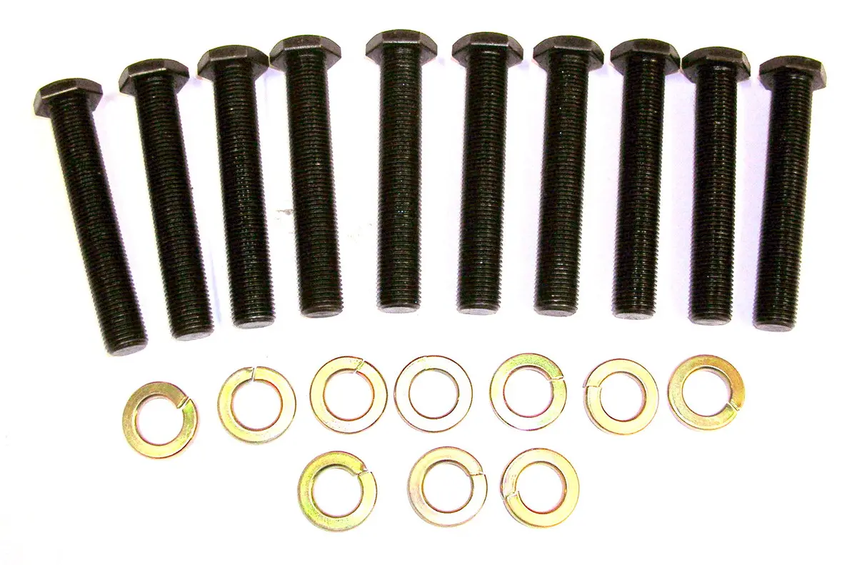 Wheel Studs Rear Screw In Set Of 10 1/2 X 2" 1