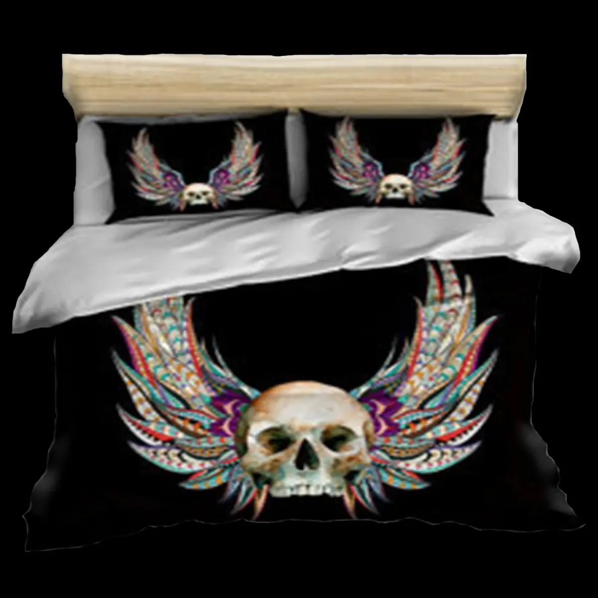 Skull & Wings Duvet Cover 1