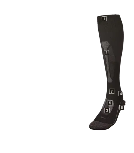 Dab Products Performance Long Trials Socks Mens 2