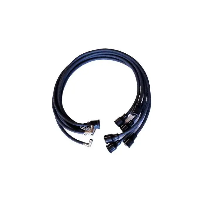 New Wwii Wc 1/2 Ton 218/230 Spark Plug Cable Set - 7 Piece Set - Cc916640-5 2