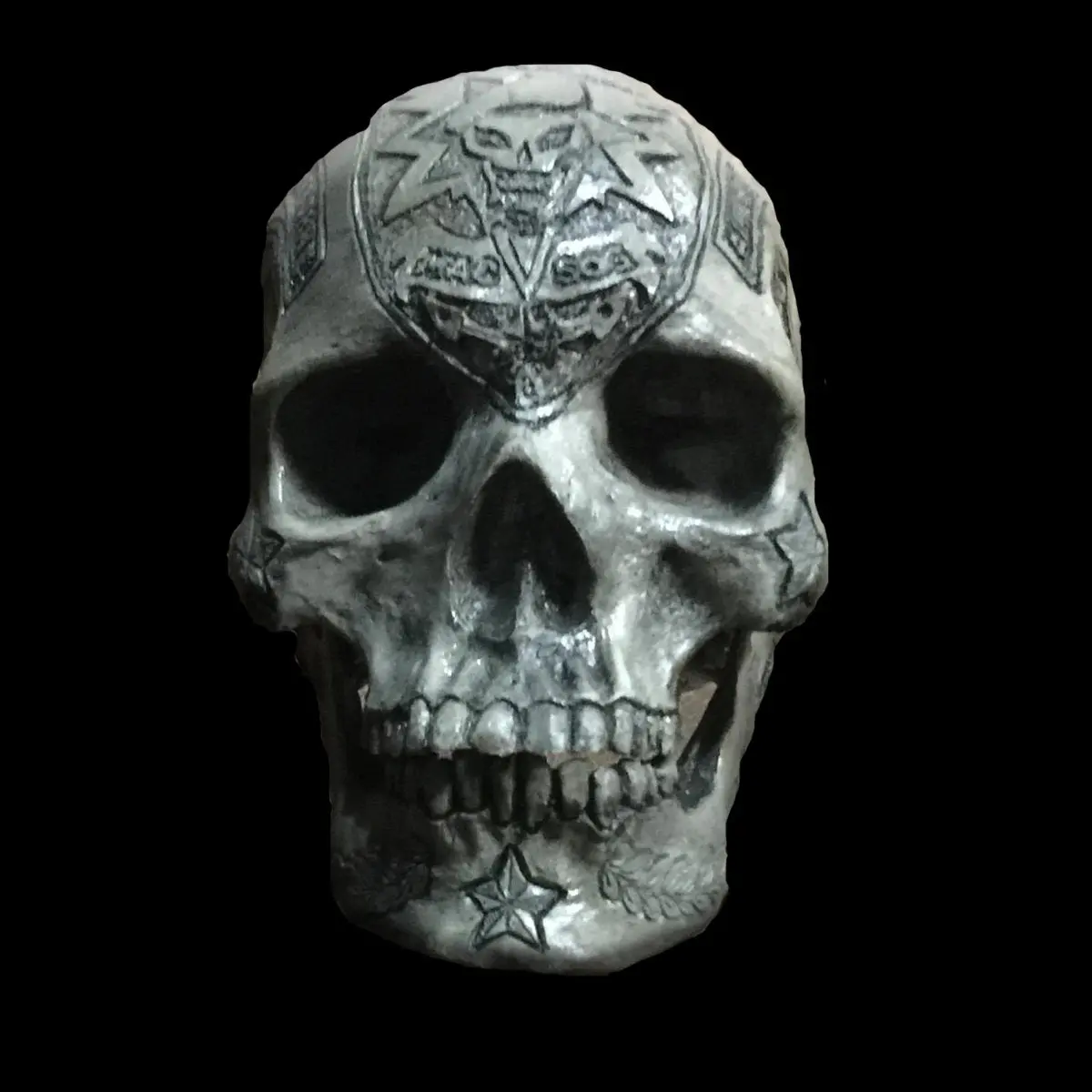 Special Forces Carved Skull 1