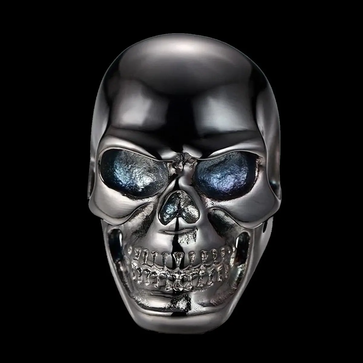 Titanium Skull Ring 1