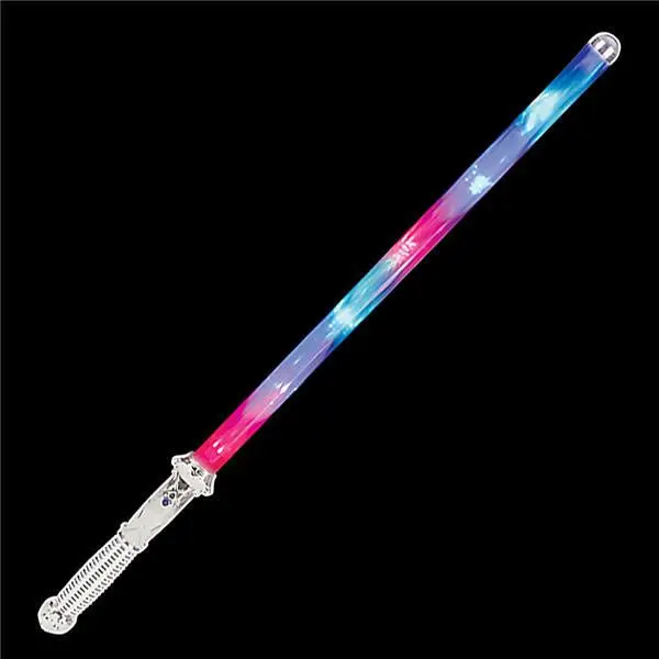 28" Rainbow Multicolor Flashing Led Sword ( Sold By The Piece Or Dozen) 1