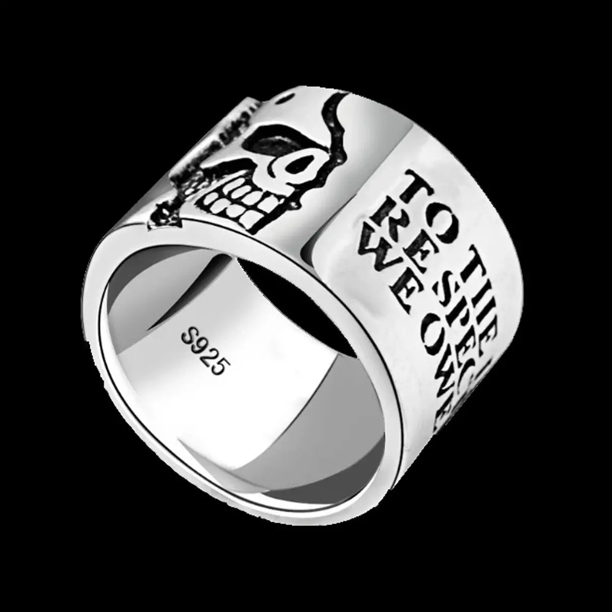 Voltaire Quote & Skull 1