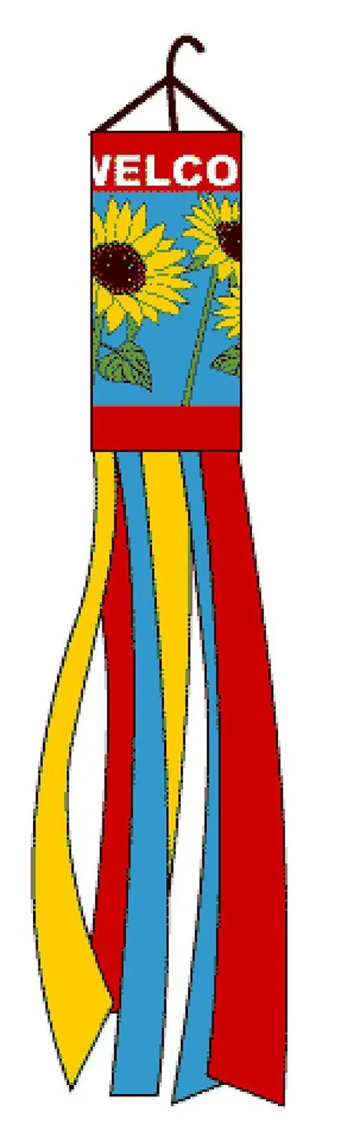 Sunflowers (60 In) Windsock 1