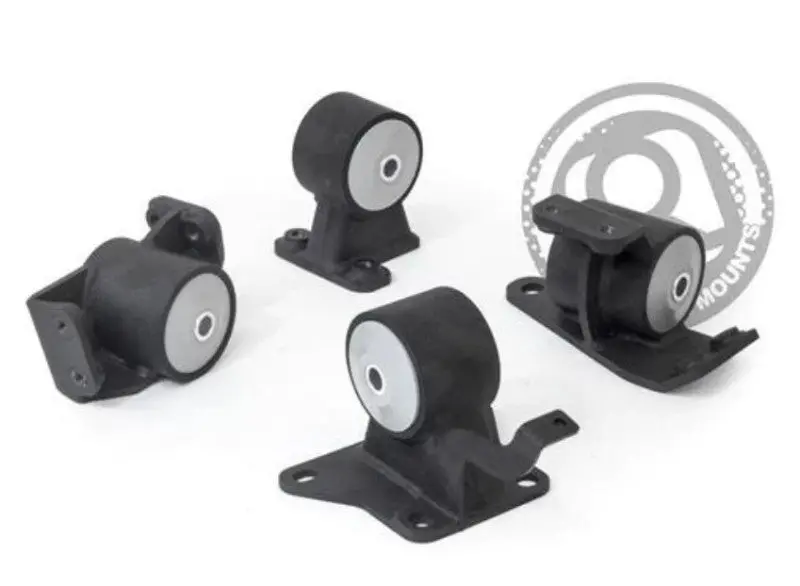 Innovative Motor Mounts For 1990–1999 Toyota Mr2 (5S-Fe/3S-Ge) – Black Steel With 75A Bushings 1