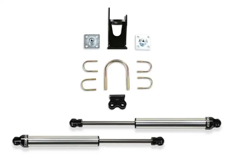 Fabtech Dual Opposing Steering Stabilizer Kit With 2.25" Dl Shocks For 2005–2021 Ford F-250/F-350 4Wd 1