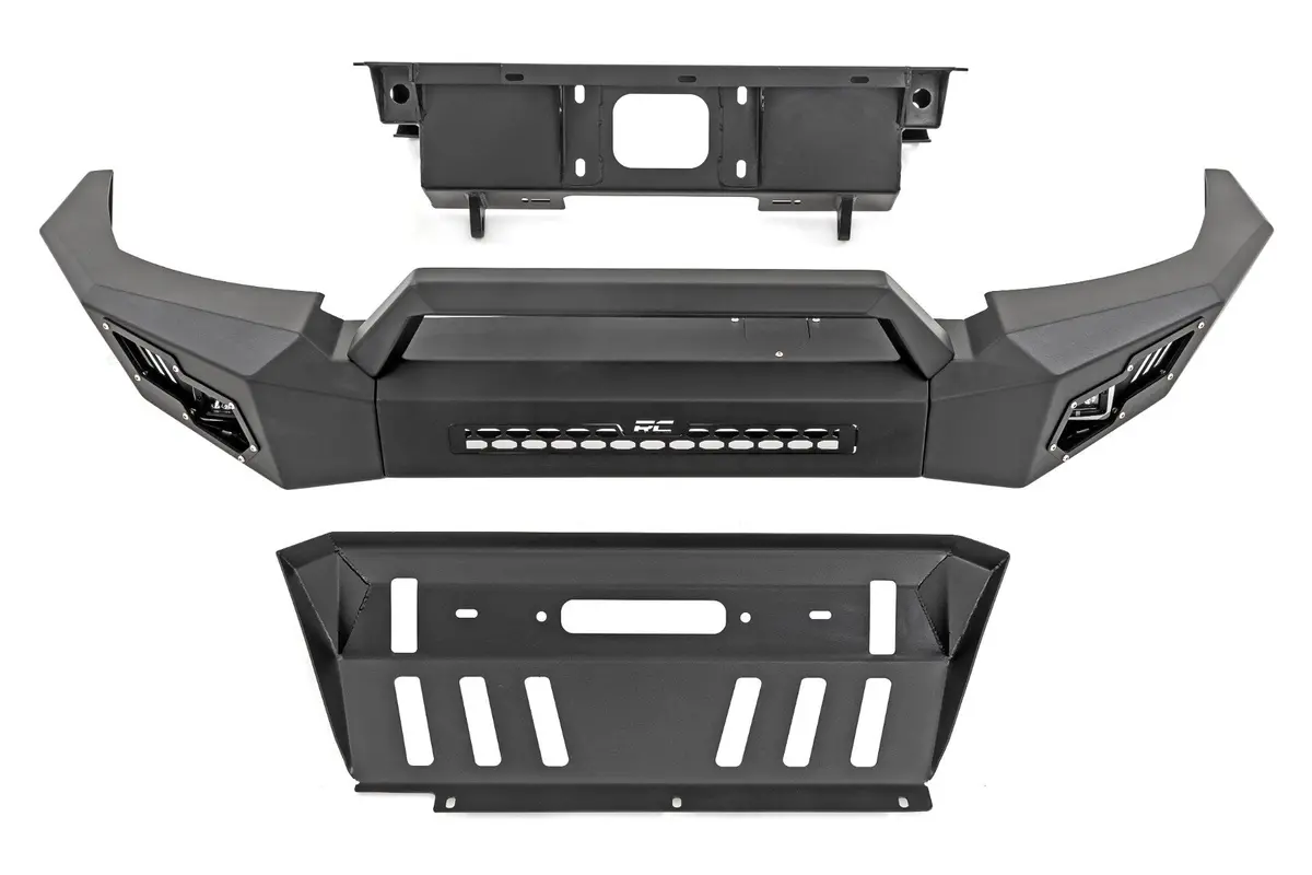 Rough Country High-Clearance Led Winch Bumper For 2005–2011 Toyota Tacoma 2
