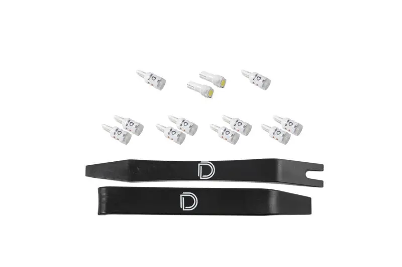 Diode Dynamics Interior Led Upgrade Kit – Cool White Stage 2 For 2014–2019 Toyota Highlander 1