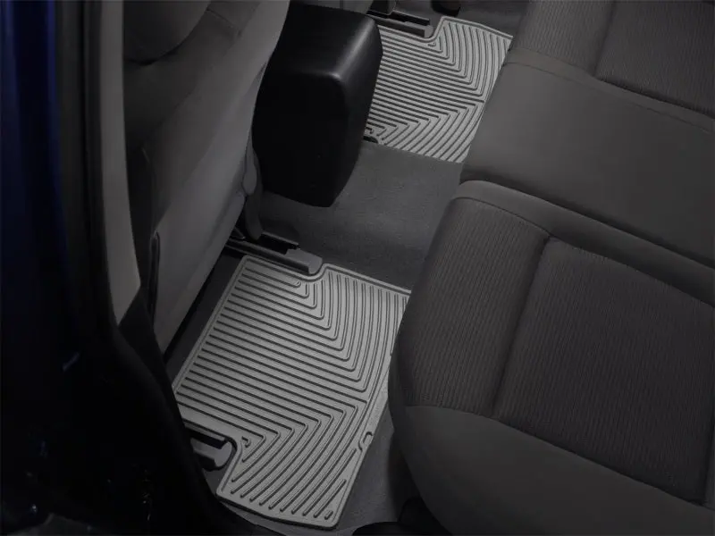 Weathertech Rear Rubber Floor Mats – Gray Fit For 2002+ Mercedes-Benz G-Class (W463) 1
