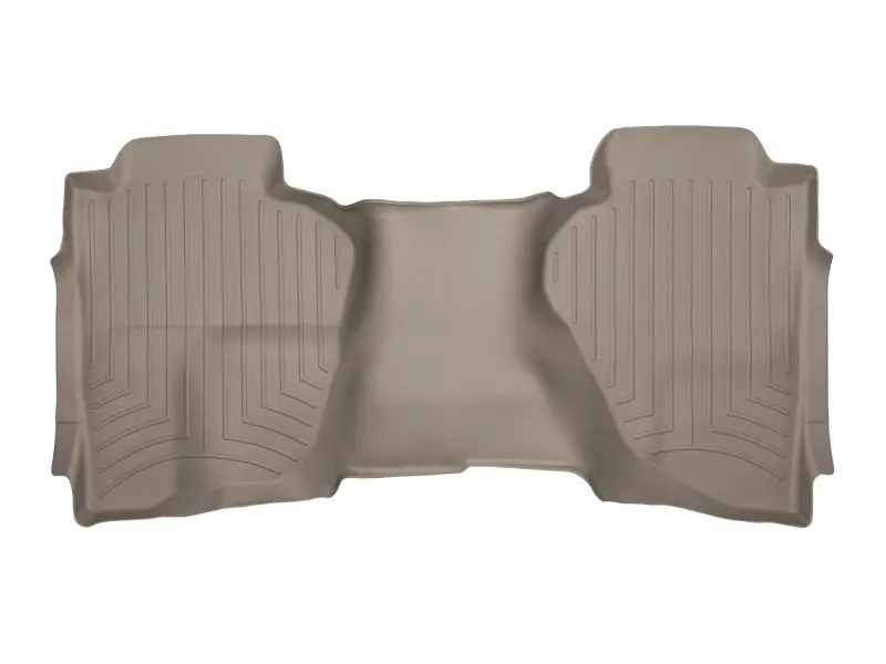 Weathertech Rear Floorliner Hp For 2020–2024 Volkswagen Tiguan – Tan Premium Thermoplastic 1