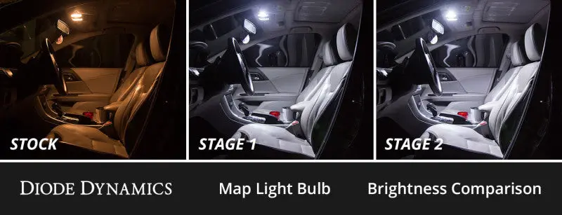Diode Dynamics Stage 2 Interior Led Kit – Cool White For 2007–2011 Toyota Camry 2