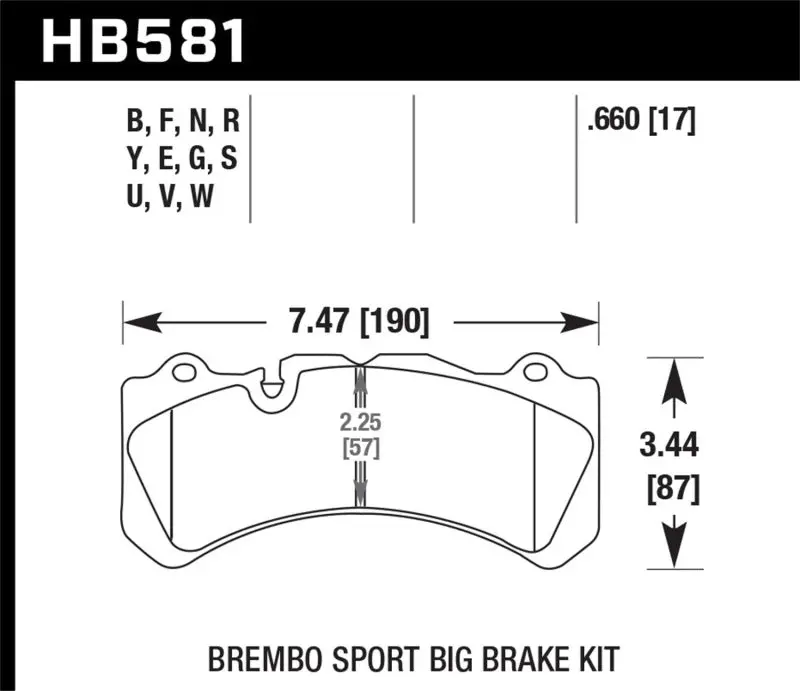 Hawk Hps Street Front Brake Pads – Designed For 2009 Nissan Gt-R R35 2