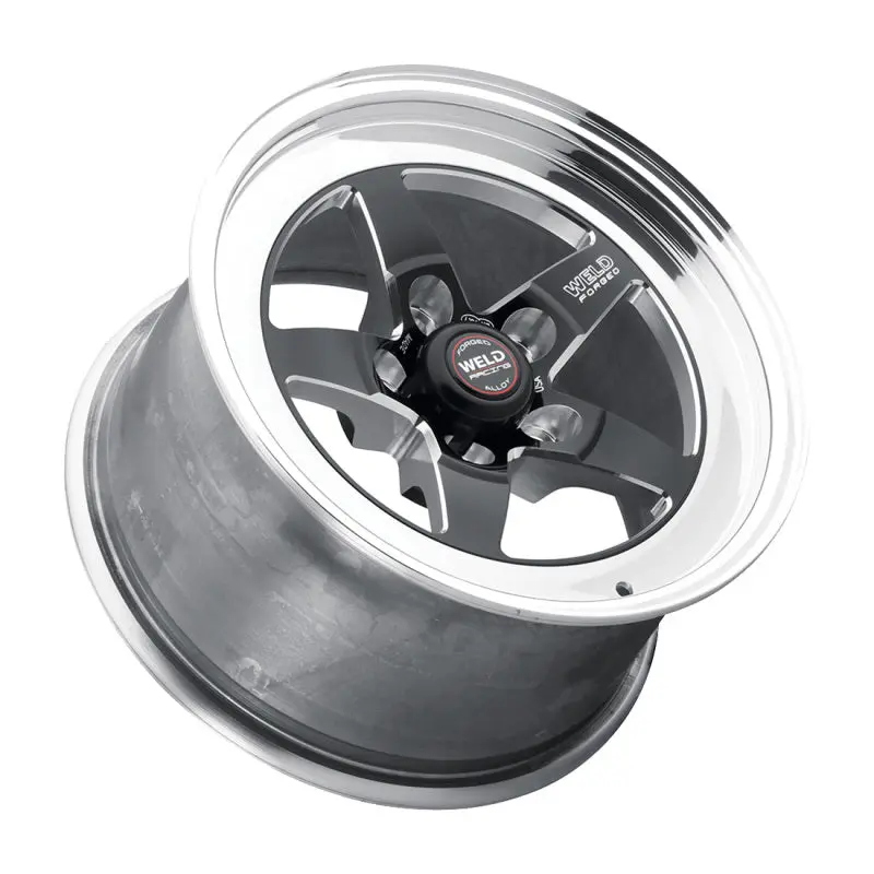 Weld S71 15X11.33 / 5X4.5 Bp / 5.5In. Bs Black Wheel (Low Pad) - Non-Beadlock 2