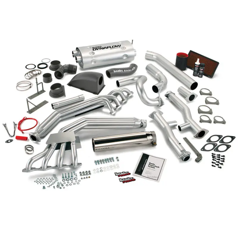 Banks Powerpack Exhaust System For 2005–2008 Gm 8.1L Gasoline Engines – Rear-Exit Configuration 1