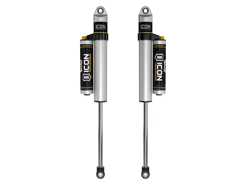 Icon 2.5 Series Rear Adjustable Coilover Shocks – 0–3 Inch Lift For 1999+ Ford F-250/F-350 Super Duty (Cdcv Valve, Pair) 1