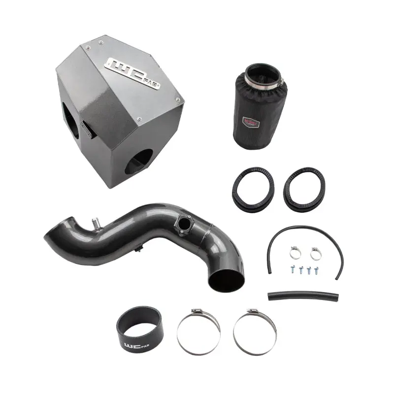 Wehrli 13-18 Cummins 6.7L Intake Kit 4In - Bengal Silver 1