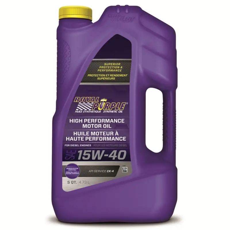 Royal Purple Duralec Super Diesel 15W-40 Motor Oil – 5-Quart Container (Canadian Market) 2