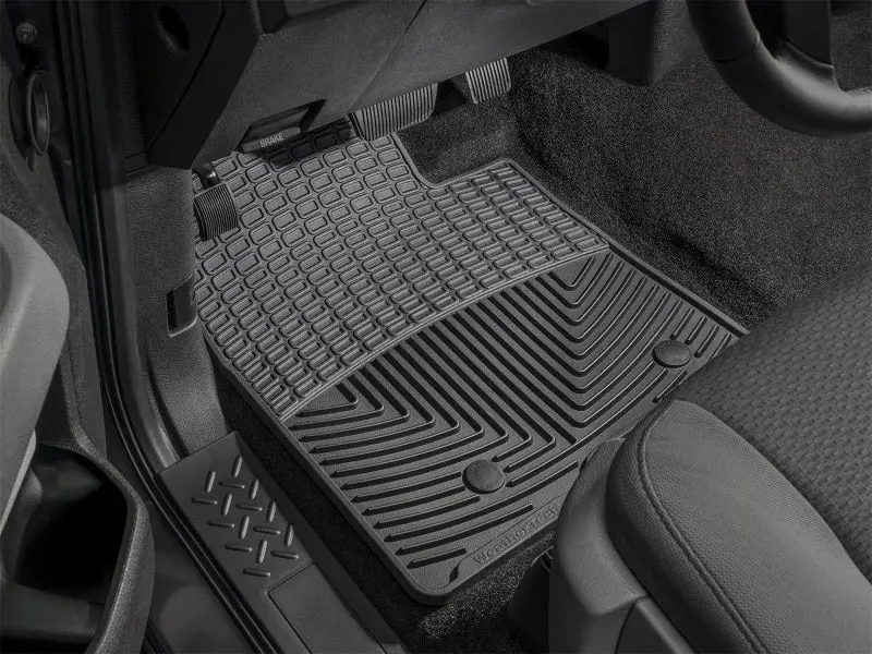 Weathertech Front Floor Mats – Rubber, Black, Fits 2013+ Lexus Gs 1