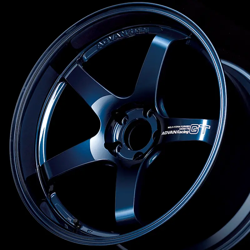 Advan Gt Premium Forged Wheel – 20X10", +32Mm Offset, 5X120 Pcd, 72.5Mm Bore, Titanium Blue Finish 1