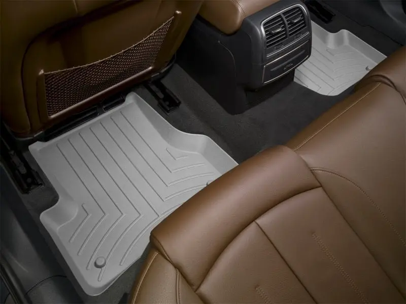Weathertech Rear Floor Liners For 2005–2012 Toyota Avalon – Grey Custom Fit 1
