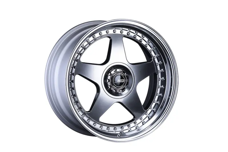 Ssr Professor Sp6 Forged Wheel – 18X9.5", +22 Offset, 5X112/5X114.3 Bolt Pattern, Titan Silver, Special Order 1