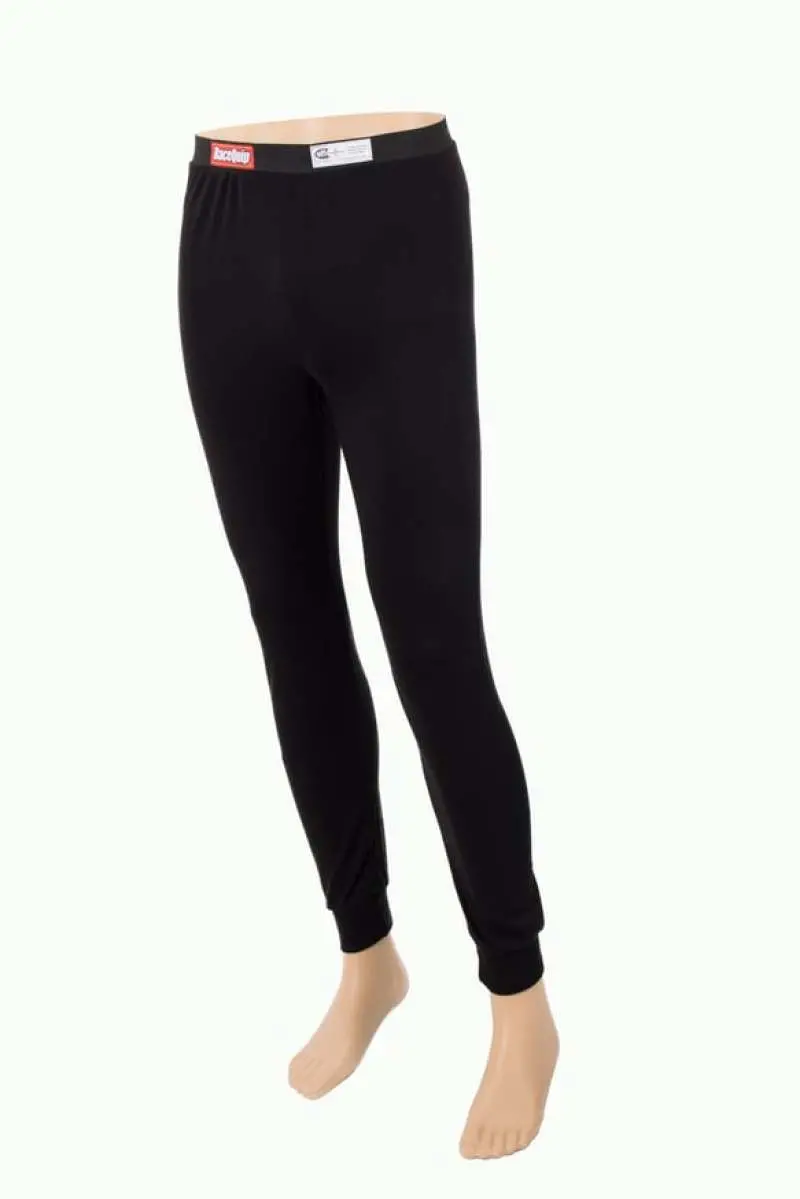 Racequip Youth Medium Sfi 3.3 Certified Fire-Resistant Long John Underwear – Black 1