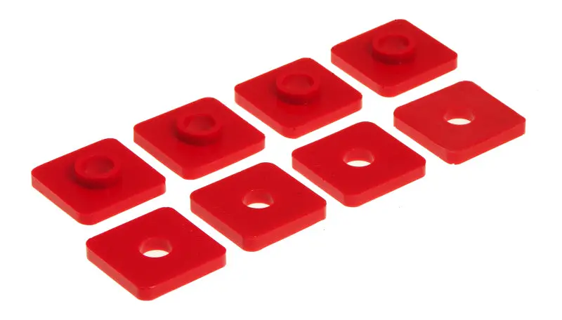 Prothane Front Crossmember Mount Kit For 1963–1974.5 Mg Mgb – Polyurethane, Red 1