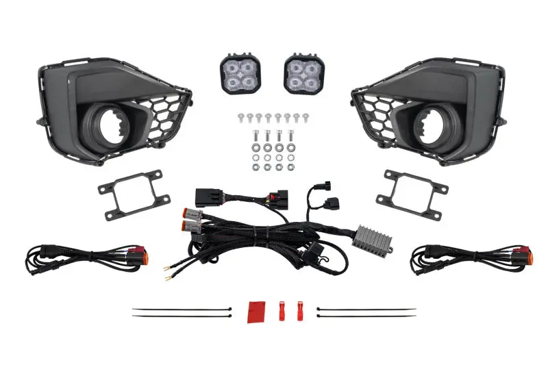 Diode Dynamics Ss3 Fog Lamp Add-On Kit For 2030 Ford Mustang Gt – White Max Output 1
