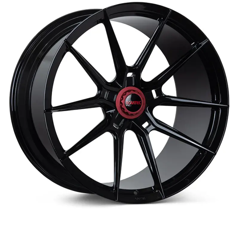 Vossen X Novitec Nf10 Gloss Black Front Wheel – 21×9", 5×114.3Mm, +30 Offset – Optimized For Ferrari Gtc4Lusso & Ff 1