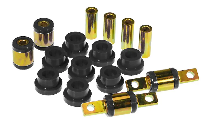 Prothane Polyurethane Rear Control Arm Bushings For 1988–1995 Honda Civic – Upper & Lower, Black 1