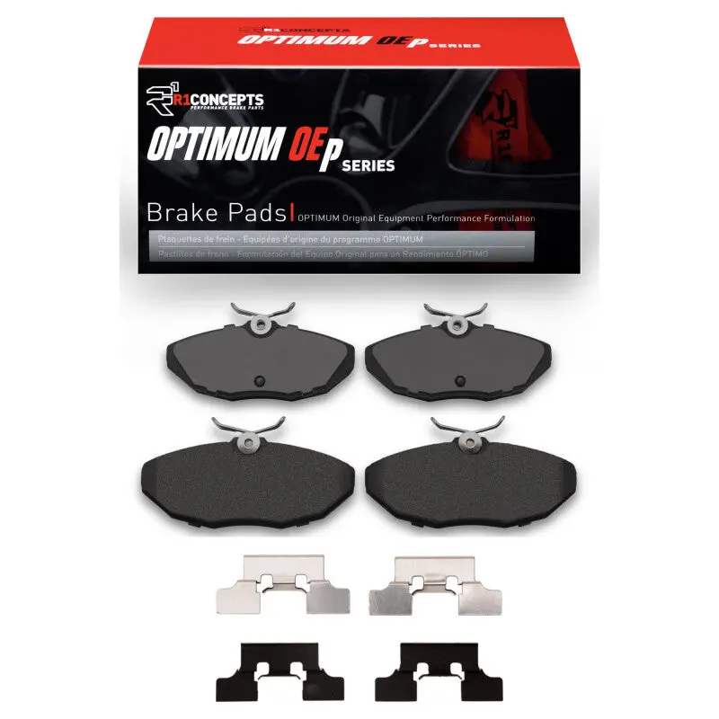 R1 Optimum Oe Rear Brake Pad & Hardware Kit For 2003–2005 Jaguar S-Type 1
