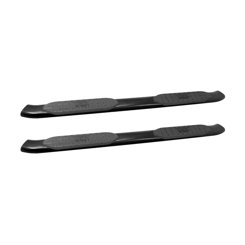 Westin Pro Traxx 5-Oval Nerf Step Bars – Black, Fits 2014–2018 Chevrolet/Gmc Silverado & Sierra 1500 Double Cab 1