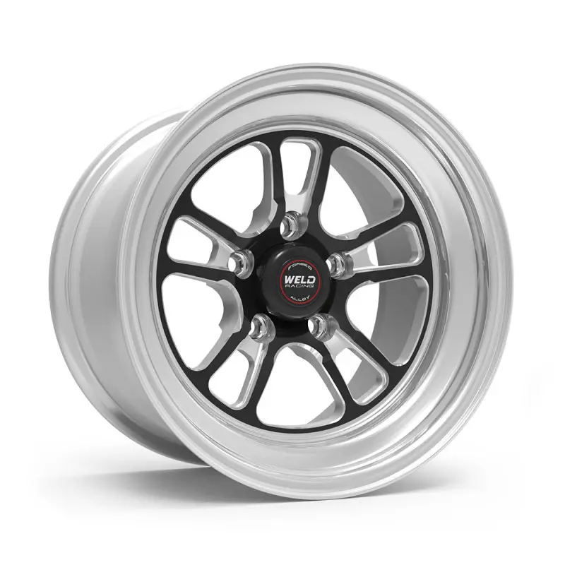 Weld S70 Rt-S Black Racing Wheel: 15X12, 5X120.65, 3.5-Inch Backspace 1