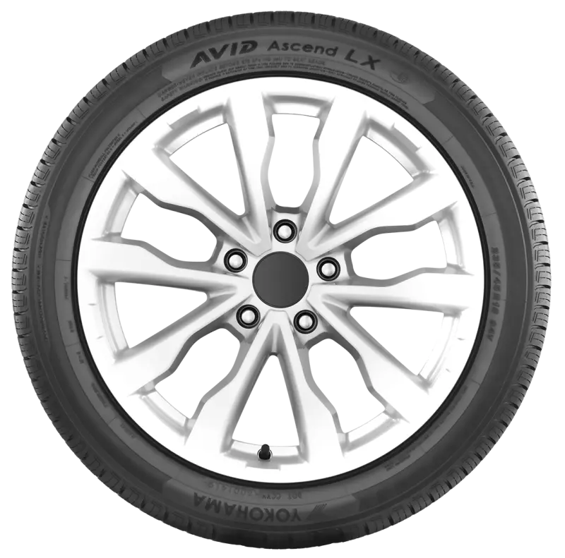 Yokohama Avid Ascend Lx All-Season Tire – 225/55R18, 98H Load/Speed Rating 1
