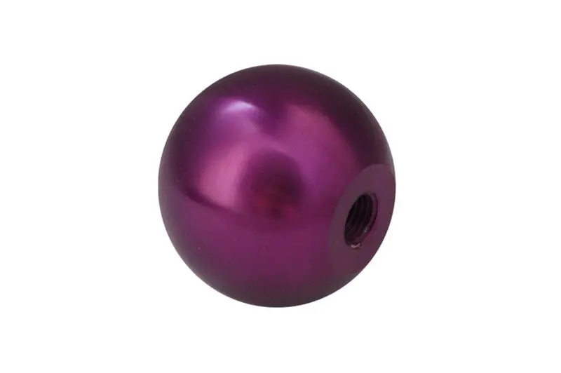 Torque Solution Billet Aluminum Shift Knob – Universal 10X1.5 Thread, Purple Anodized Finish 1