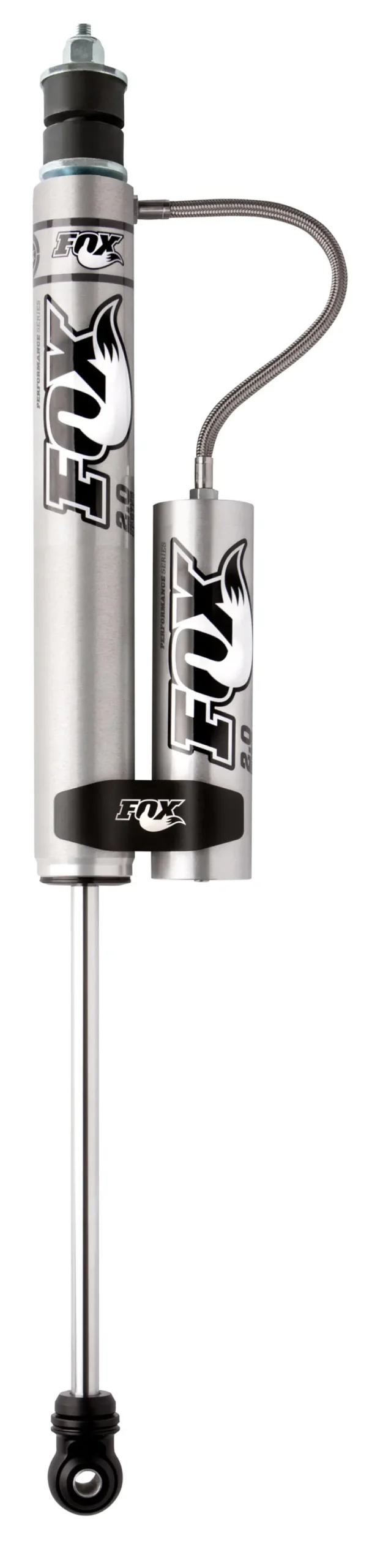 Fox 2.0 Performance Series Front Shock – Remote Reservoir, Smooth Body, Fits 2005+ Ford Super Duty, 8.6-Inch Travel, Supports 0–1.5-Inch Lift 1